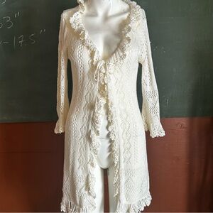 Elegant Cream Women's Sweater